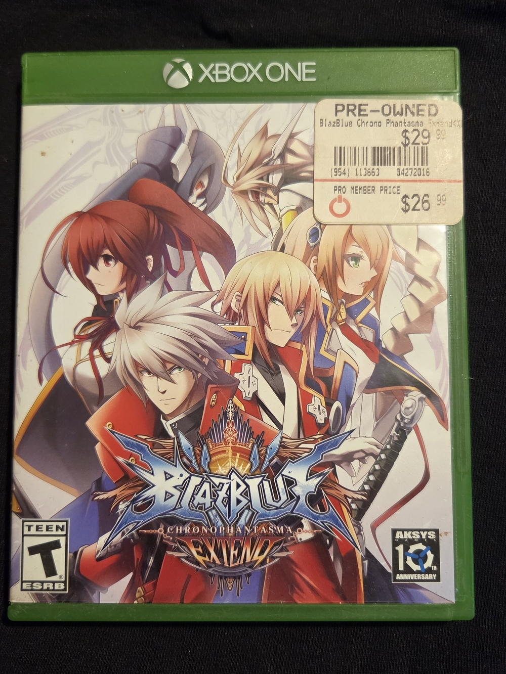 BlazBlue: Chrono Phantasma Extend - Green Case
